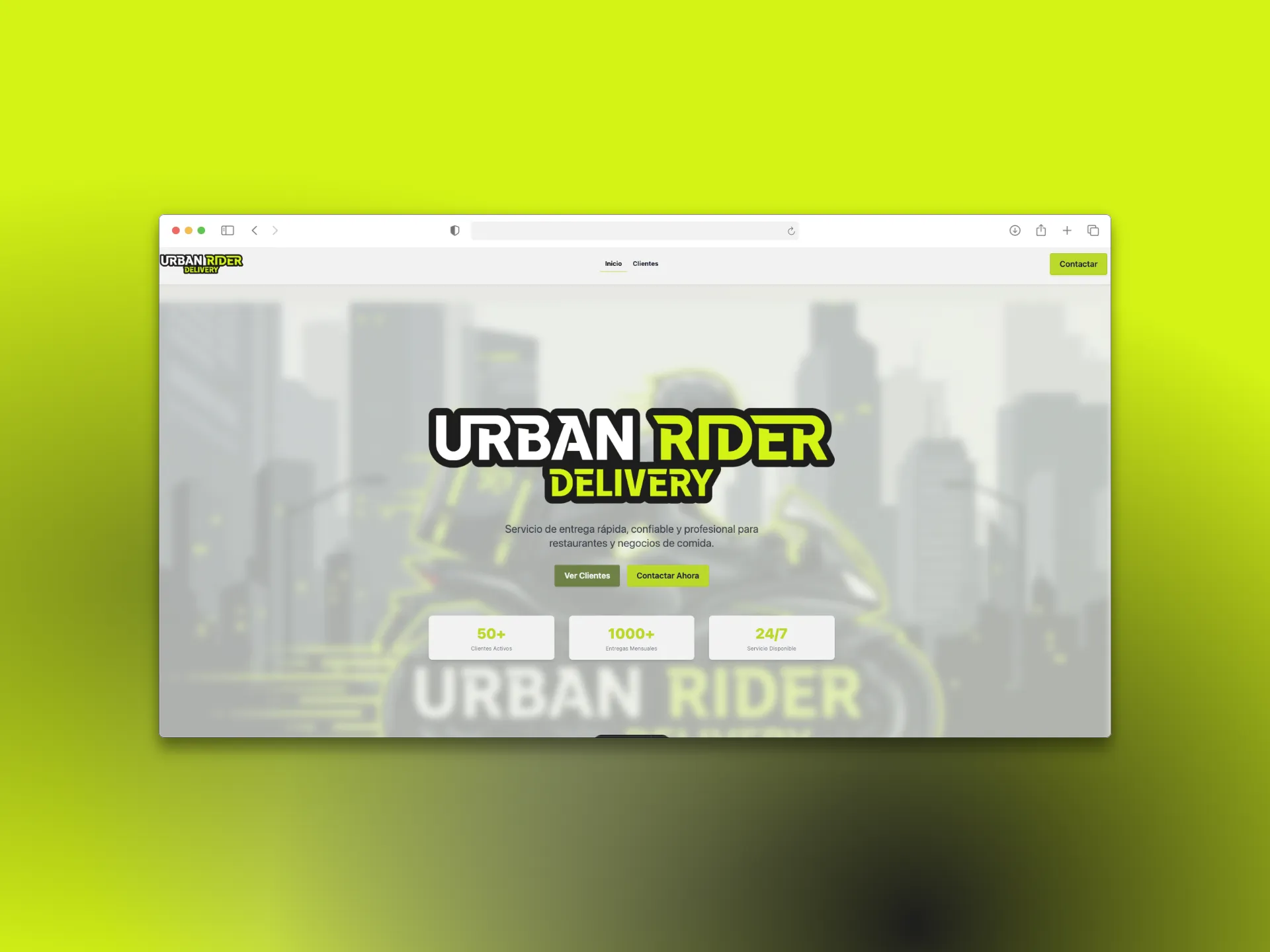 Imagen de Urban Rider Delivery